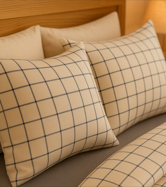 Kelebek Cherry Çift Kişilik Pamuklu Nevresim Takımı Beyaz